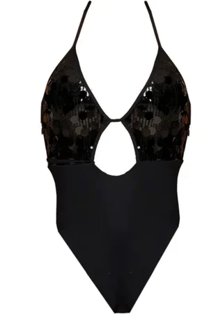 4GIVENESS Mujer, Trajes de baño, Negro, Talla: S