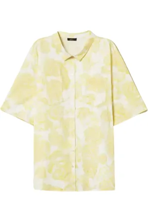 Twin-Set Mujer, Blusas y Camisas, Amarillo, Talla: S