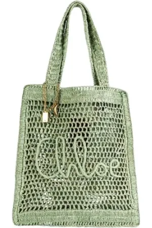 Chloé Mujer, Bolsos, Verde, Talla: ONE Size