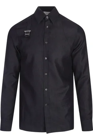 Alexander McQueen Hombre, Camisas, Azul, Talla: M