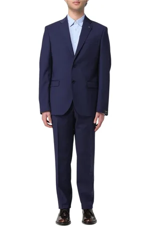 Manuel Ritz Hombre, Trajes, Azul, Talla: 2XL
