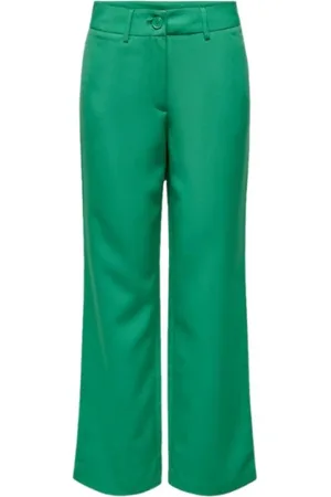 ONLY Mujer, Pantalones, Verde, Talla: XS