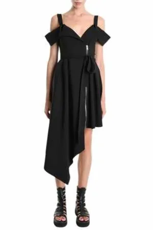 LA HAINE INSIDE US Mujer, Vestidos, Negro, Talla: XS