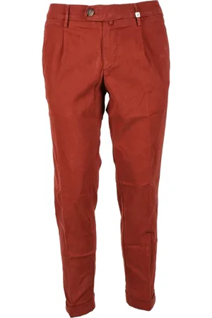 MYTHS Hombre, Pantalones, Rojo, Talla: L