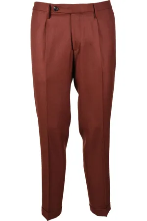 MICHAEL COAL Hombre, Pantalones, Rojo, Talla: W32
