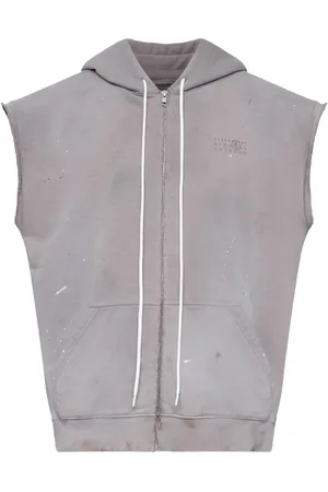 Maison Margiela Hombre, Sudaderas, Gris, Talla: L
