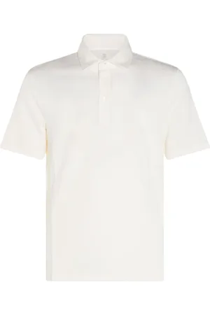 Brunello Cucinelli Hombre, Camisetas, Blanco, Talla: M