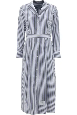 Thom Browne Mujer, Vestidos, Azul, Talla: S