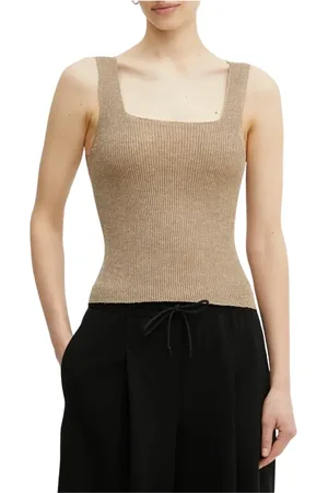 Twin-Set Mujer, Camisetas, Amarillo, Talla: S