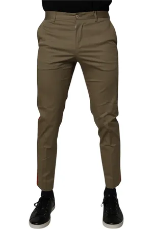 Dolce & Gabbana Hombre, Pantalones, Verde, Talla: S