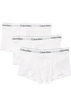 Calvin Klein Hombre, Ropa interior, Blanco, Talla: S