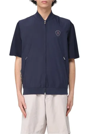 Brunello Cucinelli Hombre, Chaquetas, Azul, Talla: S