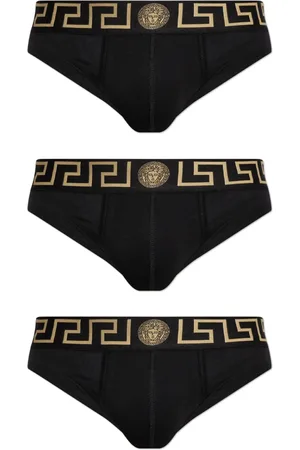 VERSACE Hombre, Ropa interior, Negro, Talla: L