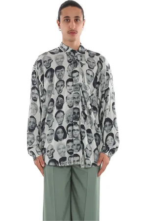 MAGLIANO Hombre, Camisas, Blanco, Talla: L