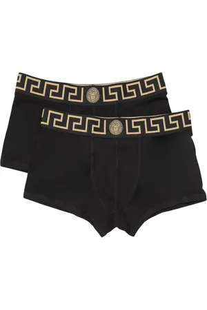 VERSACE Hombre, Ropa interior, Negro, Talla: M