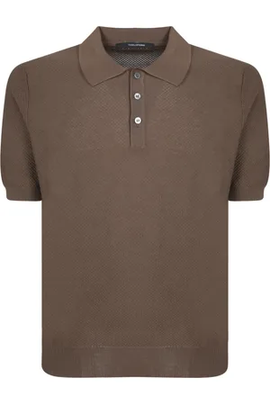 TAGLIATORE Hombre, Camisetas, Marrón, Talla: L