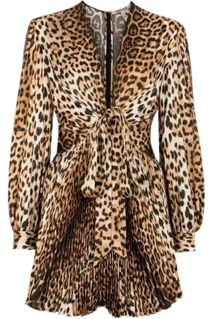 Roberto Cavalli Mujer, Vestidos, Marrón, Talla: M