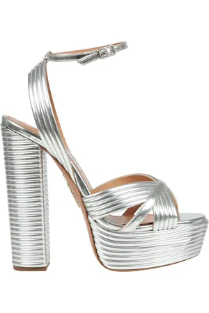 Aquazzura Mujer, Zapatos, Gris, Talla: 39 EU