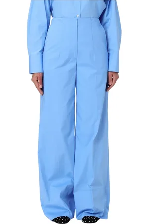 Msgm Mujer, Pantalones, Azul, Talla: S