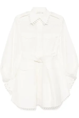 ZIMMERMANN Mujer, Vestidos, Blanco, Talla: S