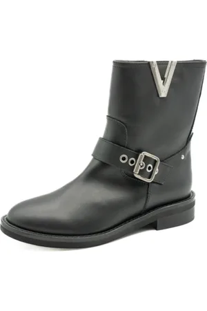 Via Roma Mujer, Zapatos, Negro, Talla: 36 EU
