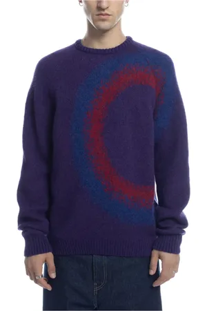 Pop Trading Company Hombre, Jerseys, Púrpura, Talla: S