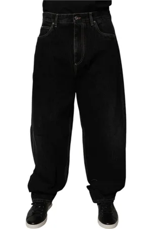 Dolce & Gabbana Hombre, Vaqueros, Negro, Talla: M