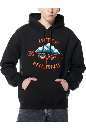 IUTER Hombre, Sudaderas, Negro, Talla: M