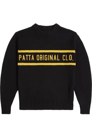 Patta Hombre, Jerseys, Negro, Talla: L