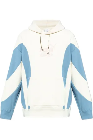 PUMA Hombre, Sudaderas, Blanco, Talla: S
