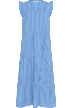 Part Two Mujer, Vestidos, Azul, Talla: 2XS