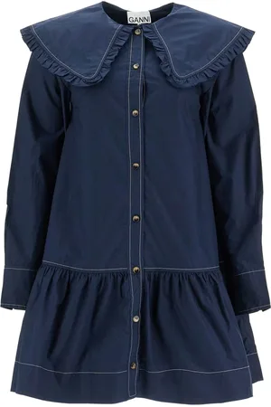 Ganni Mujer, Vestidos, Azul, Talla: XS
