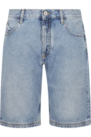 The Attico Mujer, Pantalones cortos, Azul, Talla: W28