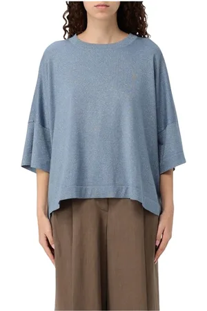 Brunello Cucinelli Mujer, Jerseys, Azul, Talla: M
