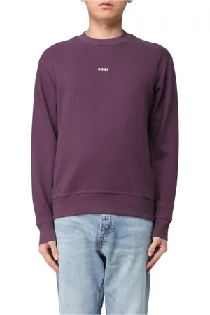 HUGO BOSS Hombre, Sudaderas, Púrpura, Talla: L