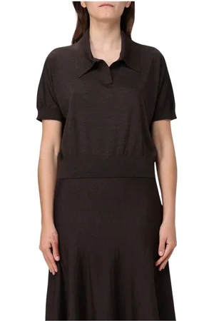 Khaite Mujer, Camisetas, Marrón, Talla: L