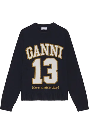 Ganni Mujer, Jerseys, Azul, Talla: XS