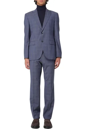 HUGO BOSS Hombre, Trajes, Azul, Talla: L