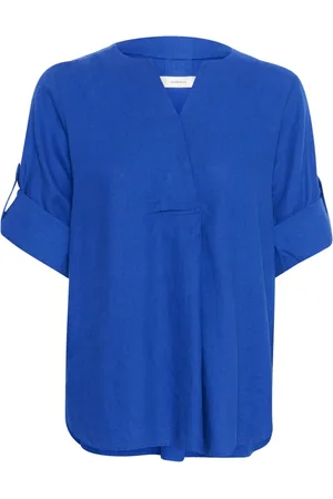 INWEAR Mujer, Blusas y Camisas, Azul, Talla: S