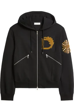 DRIES VAN NOTEN Hombre, Sudaderas, Negro, Talla: L