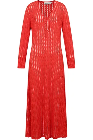 Simkhai Mujer, Vestidos, Rojo, Talla: L