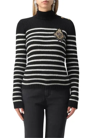 Balmain Mujer, Jerseys, Negro, Talla: M