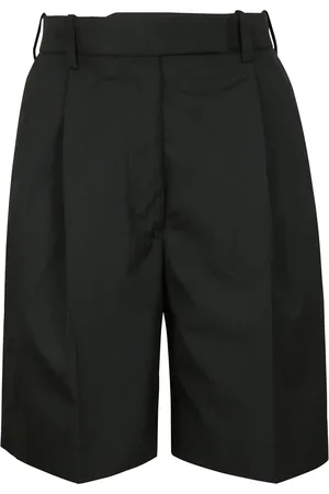 Thom Browne Mujer, Pantalones cortos, Negro, Talla: 2XS