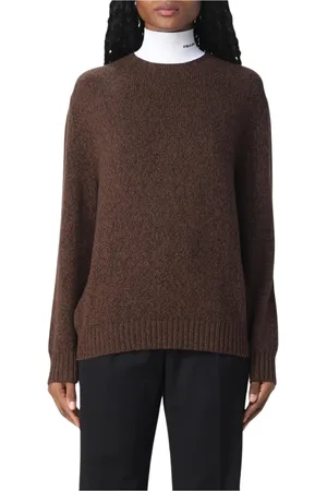 Prada Mujer, Jerseys, Marrón, Talla: S