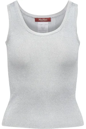Max Mara Mujer, Camisetas, Gris, Talla: M