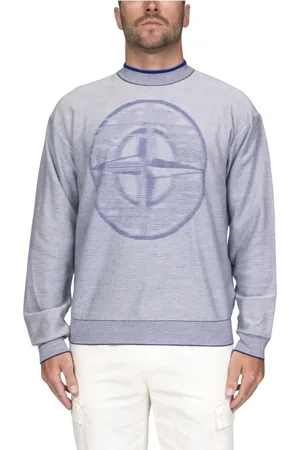Stone Island Hombre, Sudaderas, Azul, Talla: XL