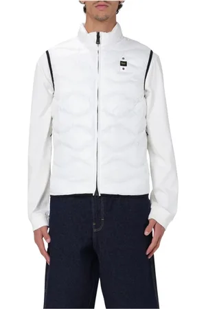Blauer Hombre, Chaquetas, Blanco, Talla: L