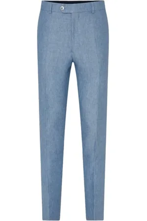 Oscar Jacobson Hombre, Pantalones, Azul, Talla: 3XL