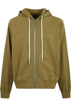 Rick Owens Hombre, Sudaderas, Verde, Talla: L