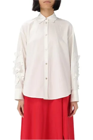 FORTE FORTE Mujer, Blusas y Camisas, Blanco, Talla: S
